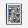 Plakat Wrocław Krasnale 30x40