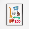 Zoo poster 50x70