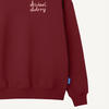 Sweatshirt Dzień Dobry Burgundy