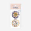 Mushroom + Sourdough pin set