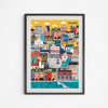 Plakat Poznań Panorama 40x50