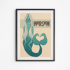 Plakat Syrenka Modern 40x50