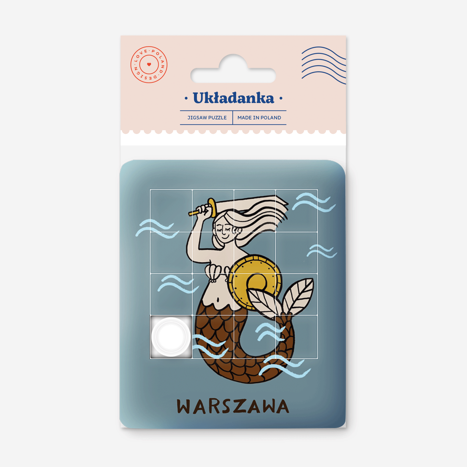 Układanka Syrenka Retro