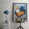 Poster Rooster 30x40