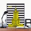 Poster Palace of Culture Pineapple 40x50
