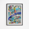 Plakat Bydgoszcz Panorama 30x40