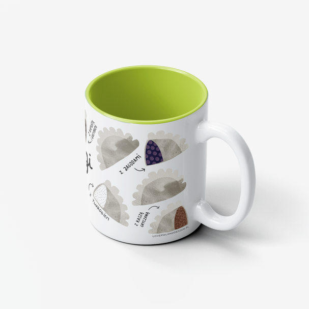 Kubek Ceramiczny Pierogi