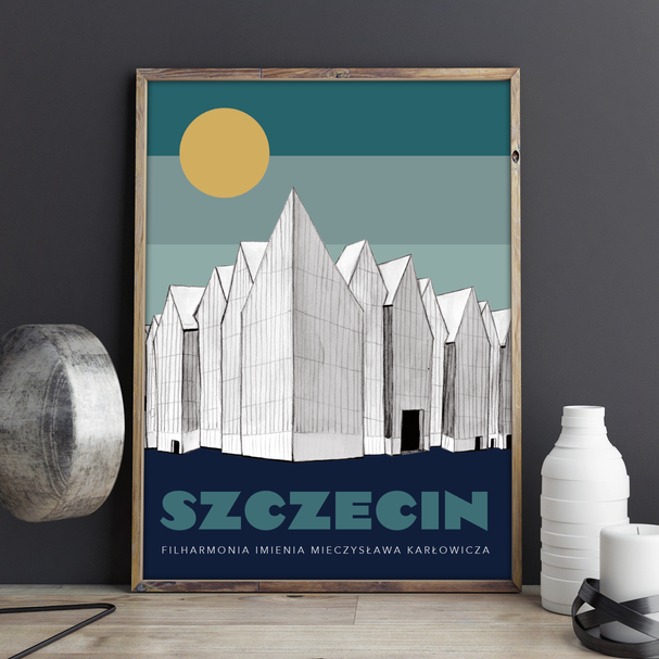 Plakat Szczecin Filharmonia 30x40