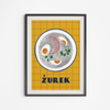 Plakat Żurek 40x50