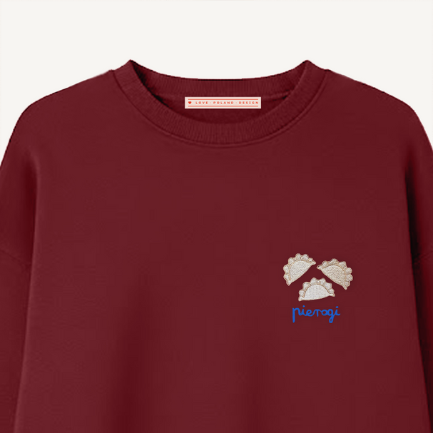 Bluza Pierogi Bordo