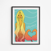 Plakat Syrenka Mięta 30x40