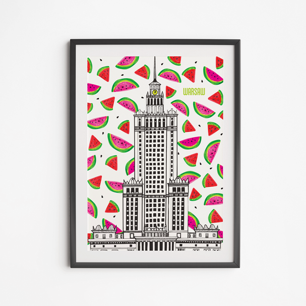 Watermelons Palace of Culture Poster 50x70