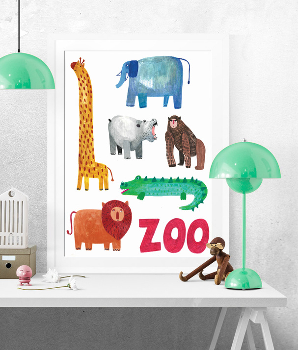 Zoo Poster 21x30