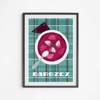 Plakat Barszcz 30x40