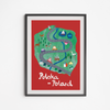 Plakat Polska Mapa 30x40