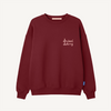 Sweatshirt Dzień Dobry Burgundy
