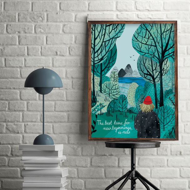 New Beginnings Poster 50x70
