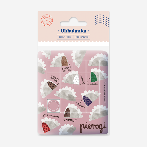 Polish Food Pierogi puzzle