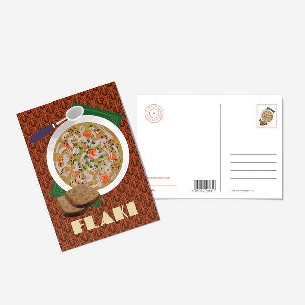 Postcard Flaki
